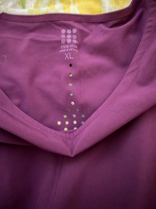 Title Nine Unconventional Sleeveless Dress
 Purple , sz XL, EUC - Picture 5 of 5